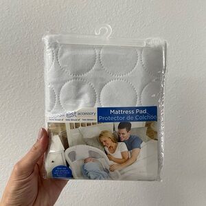 Halo Bassinet White Mattress Pad